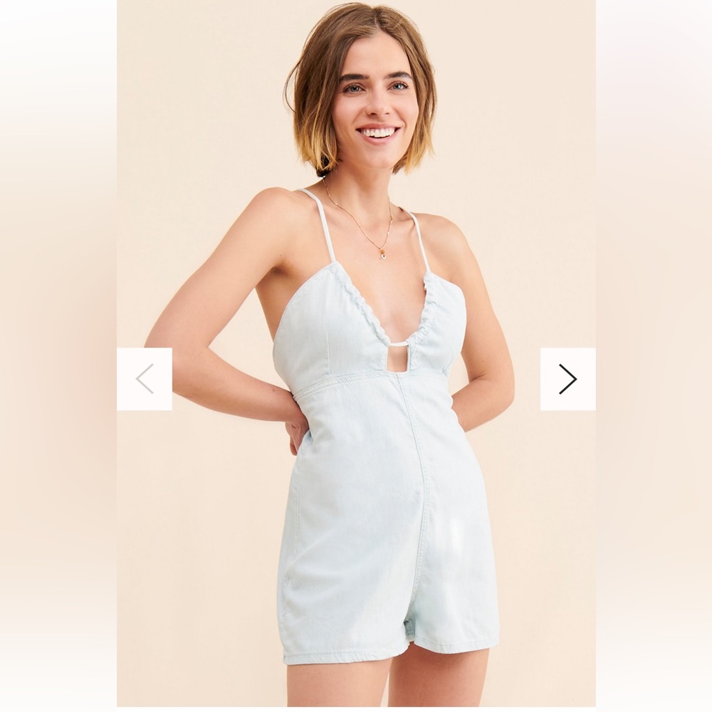🟡 Free People Fantastic Voyage Romper Sz. M